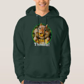 Chipmunk Eating Corn Hoodie (Voorkant)