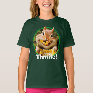Chipmunk Eating Corn T-shirt