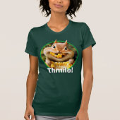 Chipmunk Eating Corn T-shirt (Voorkant)