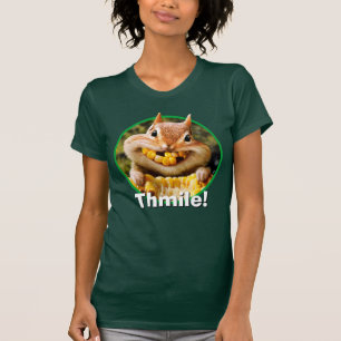 Chipmunk Eating Corn T-shirt