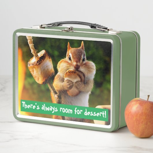 Chipmunk Eating Marshmallow (In situ)