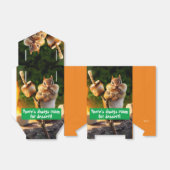 Chipmunk Eating Marshmallow Bedankdoosjes (Uitgevouwen)