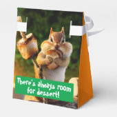 Chipmunk Eating Marshmallow Bedankdoosjes (Achterkant)