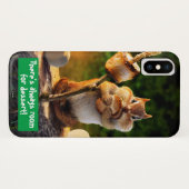 Chipmunk Eating Marshmallow Case-Mate iPhone Case (Achterkant (horizontaal))