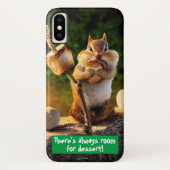 Chipmunk Eating Marshmallow Case-Mate iPhone Case (Achterkant)