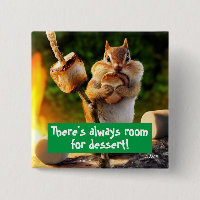Chipmunk Eating Marshmallow