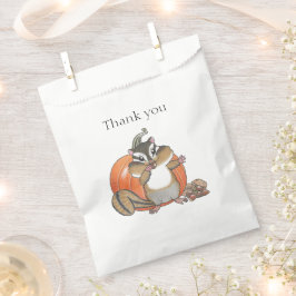 Chipmunk Eekhoorn Dank u gunstzak Bedankzakje