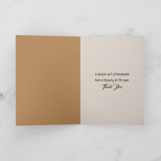 Chipmunk en eekhoorn bedankt kaart (Binnen)