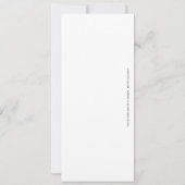 Chipmunk en flatkaart voor vogels kaart (Achterkant)