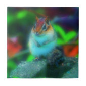 Chipmunk Fantasy Animal Tegeltje (Voorkant)