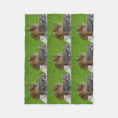 chipmunk fleece deken (Voorkant)