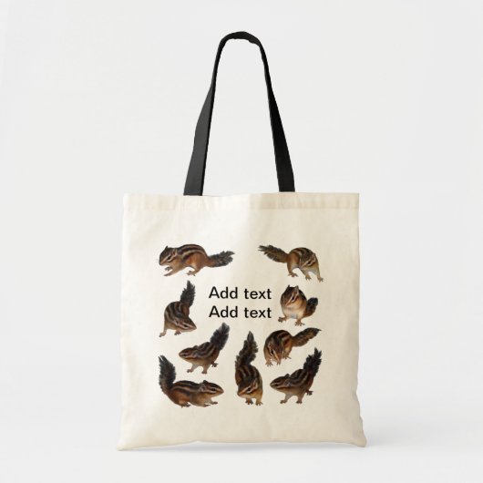Chipmunk foto (31) tote bag (Voorkant)