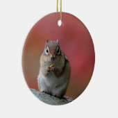 Chipmunk foto keramisch ornament (Rechts)