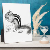 Chipmunk Fotoplaat (Zijkant)