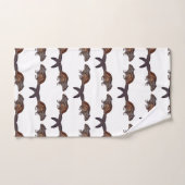 Chipmunk Frenzy Bathroom Towel Set Bad Handdoek (Handdoek)