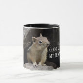 Chipmunk Good Morning Mok Drinkware (Midden)