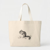 Chipmunk Grote Tote Bag (Voorkant)