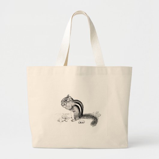 Chipmunk Grote Tote Bag (Voorkant)