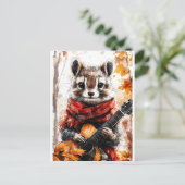 Chipmunk Guitar Melody Briefkaart (Staand voorkant)