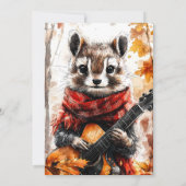 Chipmunk Guitar Melody Kaart (Achterkant)