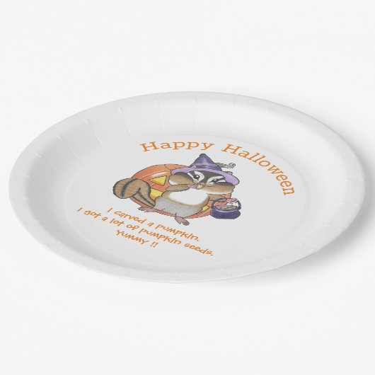 Chipmunk Halloween Papier Bord (Gekanteld)