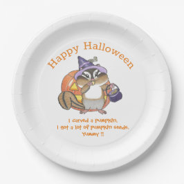 Chipmunk Halloween Papier Bord