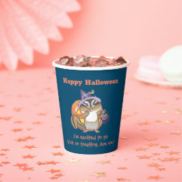 Chipmunk Halloween papieren beker