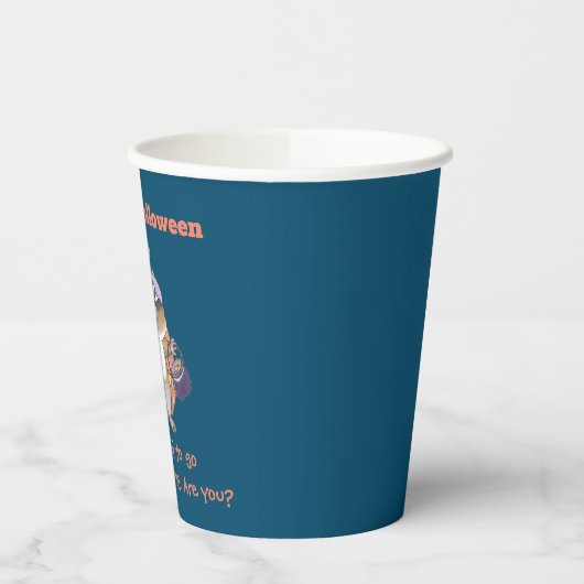 Chipmunk Halloween papieren beker (Links)