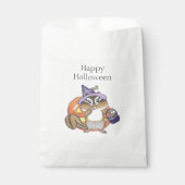 Chipmunk Halloween Trick or treat Favoriet Bag Bedankzakje (Voorkant)