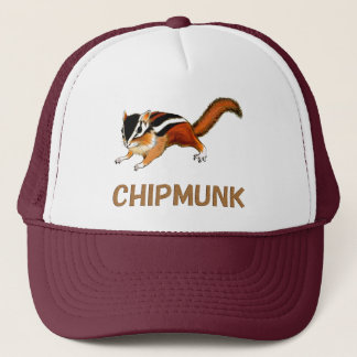 Chipmunk illustration (2) Trucker Pet