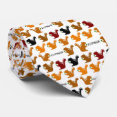 Chipmunk　illustration　(9) Stropdas (Opgerold)