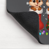 Chipmunk In Christmas Socks Lights Chipmunk Xmas L Muismat (Hoek)