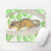 Chipmunk in de Apple Tree Muismat (Met muis)