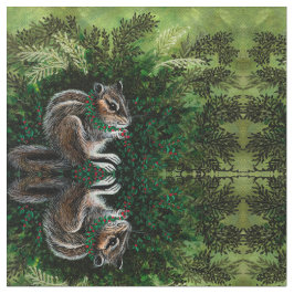 Chipmunk in het Moss Forest Stof