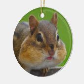 chipmunk is vol keramisch ornament (Links)