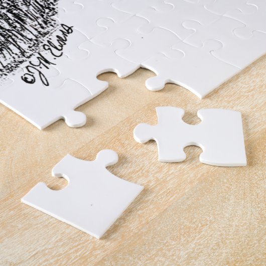 Chipmunk Jigzaag Puzzle Legpuzzel (Zijkant)