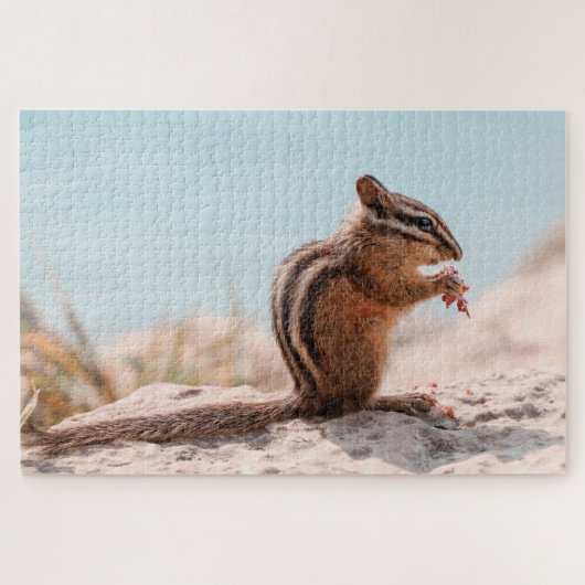 Chipmunk Jigzaag Puzzle Legpuzzel (Horizontaal)