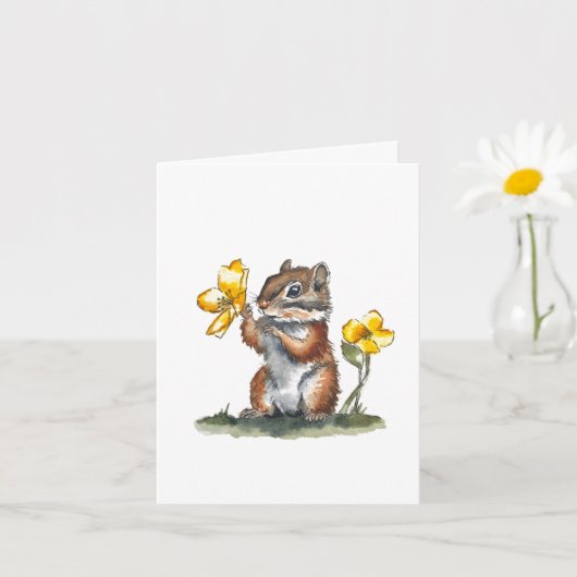  chipmunk kaart (Kleine Plant)