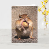 Chipmunk Kaart (Gele Bloem)
