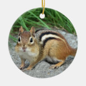 Chipmunk Keramisch Ornament (Voorkant)
