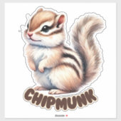 CHIPMUNK - KINDERDAGVERBLIJF STICKER (Vel)