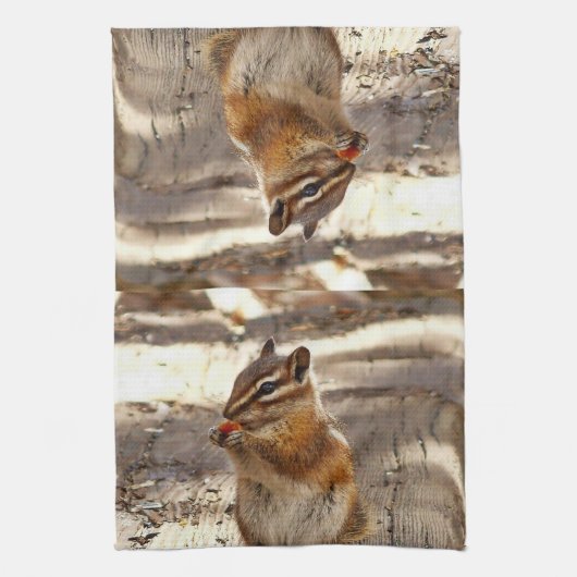 Chipmunk Kitchen Towel Theedoek (Verticaal)