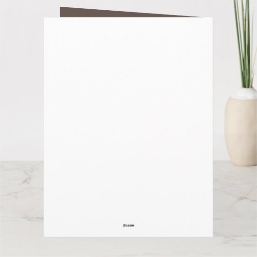 Chipmunk Knaagdier Funny Kaart (Achterkant)