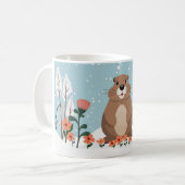 Chipmunk koffie mok (Voorkant links)