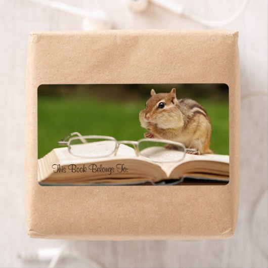 Chipmunk leesboekje etiket (Insitu)