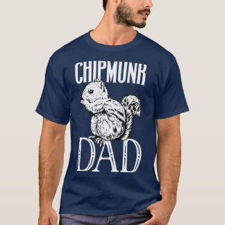 Chipmunk liefhebber Chipmunk Papa T-shirt