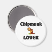 Chipmunk Lover Magneet (Voorkant / Achterkant)