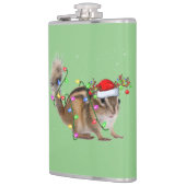 Chipmunk Lover Xmas Lighting Santa Chipmunk Xmas Heupfles (Links)