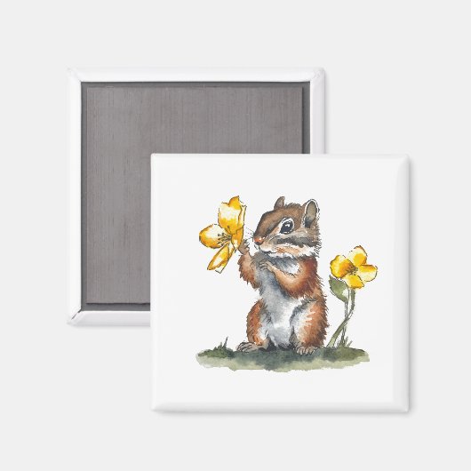 Chipmunk Magneet (Voorkant / Achterkant)
