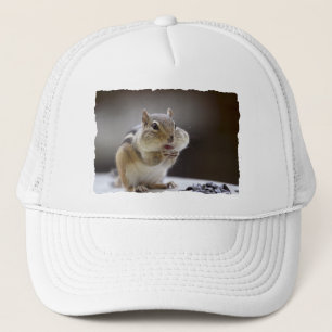 Chipmunk met Cheeks Volledige foto Trucker Pet